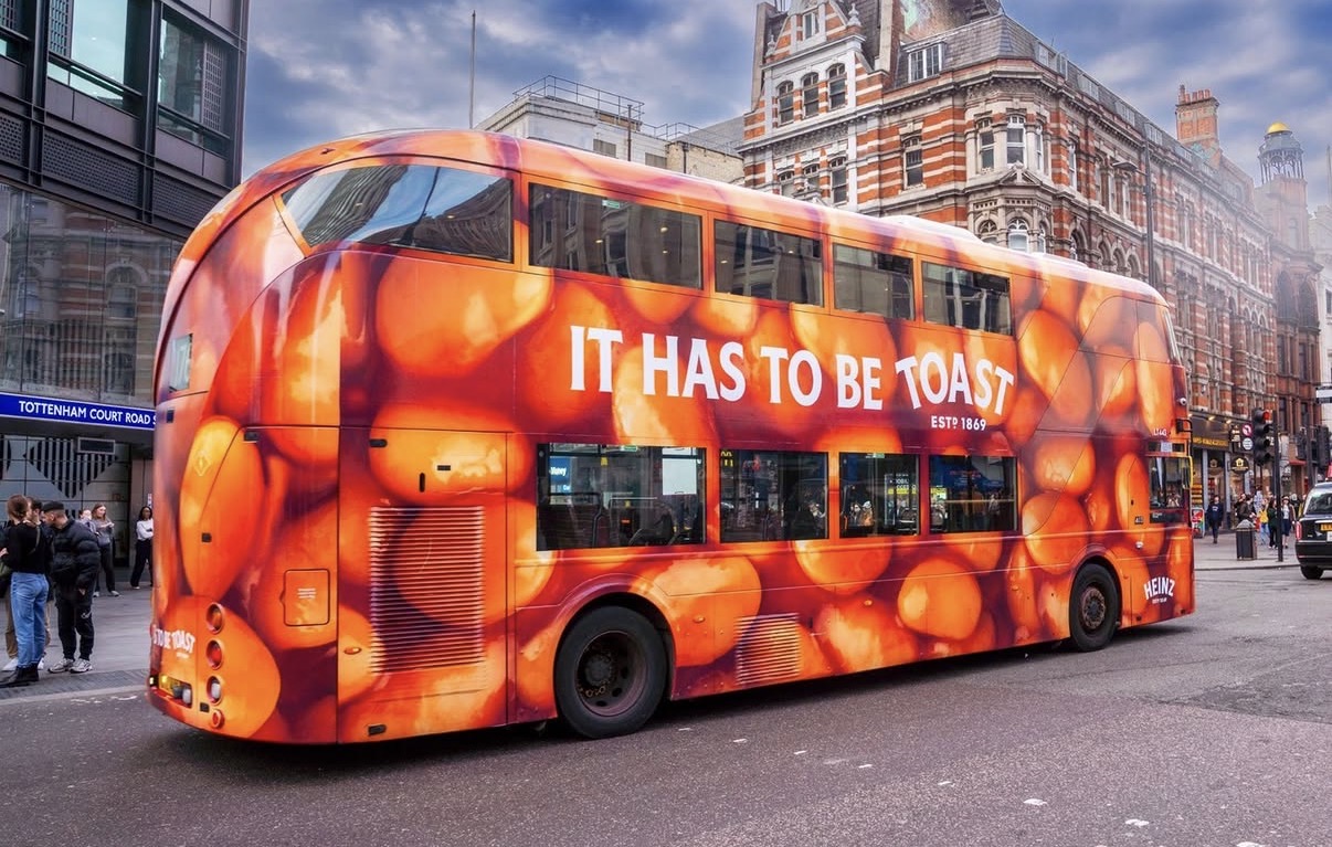UK bus and bus stop advertising